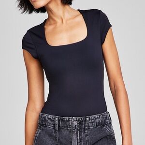 And Now This Square Neck Bodysuit